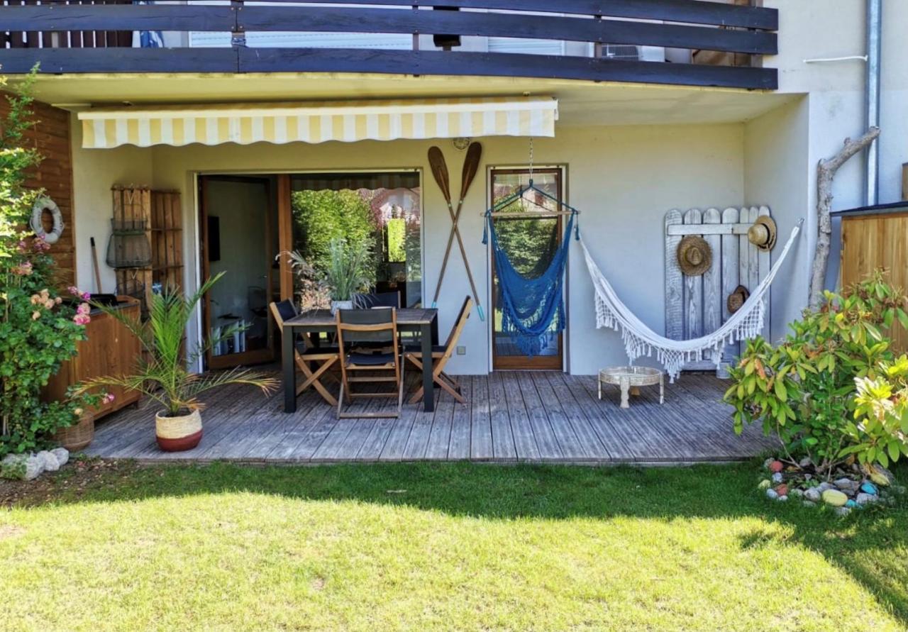 ** Nouveau ** Le Jardin De La Plage - Appartement avec extérieur Saint-Jorioz Extérieur photo